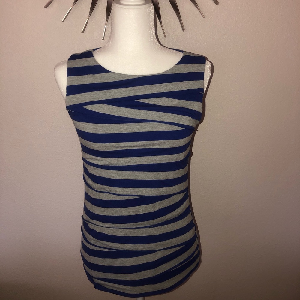 Layered Striped Tank Top